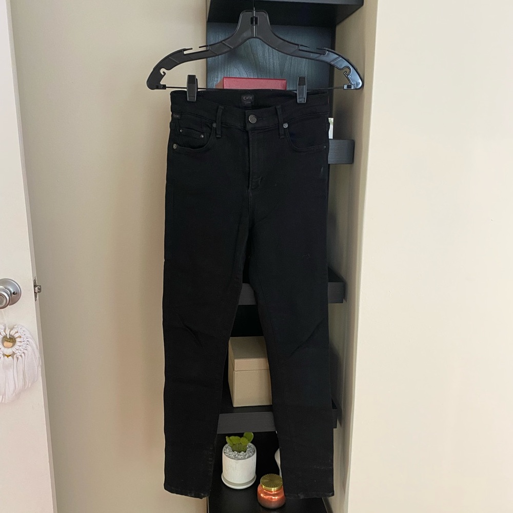 Citizens of Humanity Black High Rise Jeans